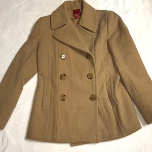 Camel colored Pea Jacket